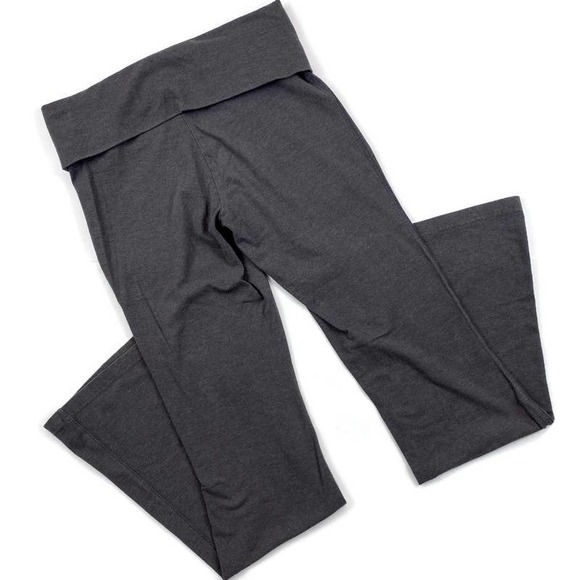 Billabong Fold Down Waist Wide Leg Yoga Pants - Picture 2 of 7